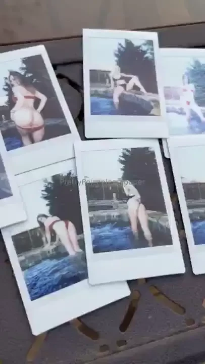 Had some fun playing with my girls by the pool we all got some sexy 