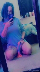 Watch me use my 9 inch dragon dildo on myself