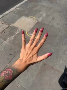 Mommy got her nails done 120 for hands and toes i will show you my