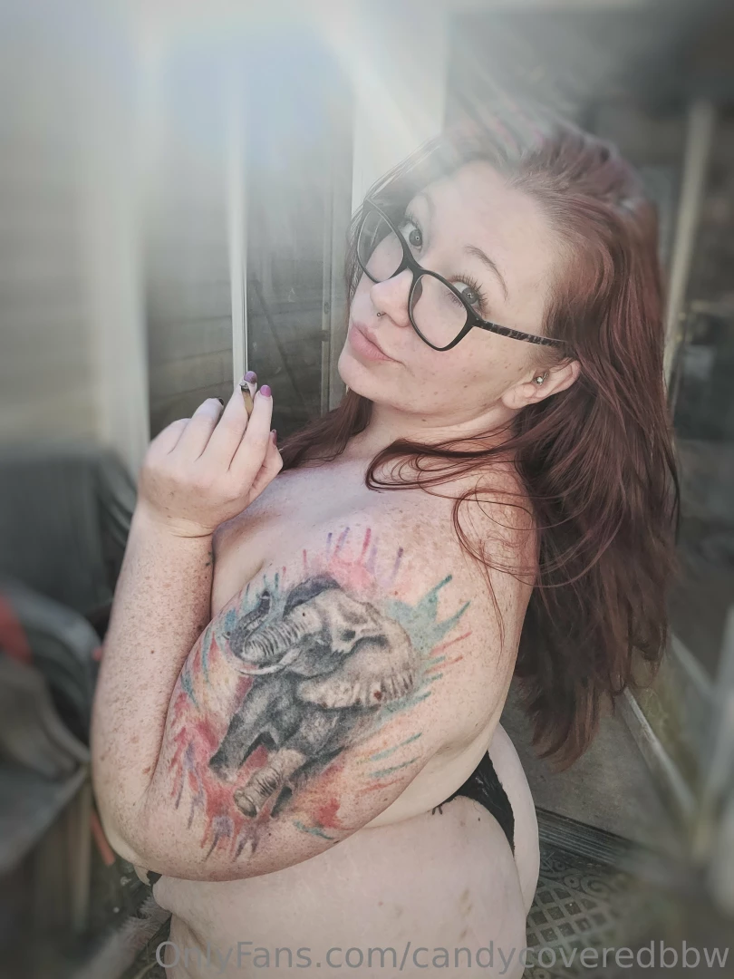 Smoking topless is one of my favorite things to do part 1 