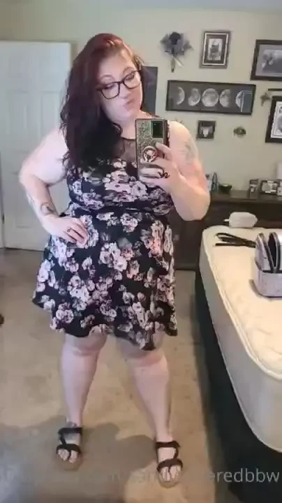 All dolled up to go out without underwear part 1 