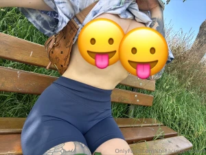 Uncensored stellacinderella kleine pause beim radfahren die frische