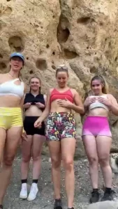 Get us out of these sweaty hiking clothes and into the luscious creek