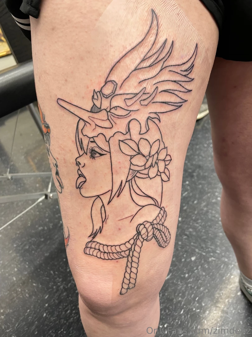 Newest tattoo started 