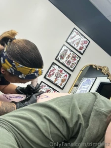 Today was just 3 hours of line work it s a neo traditional spin on part 1