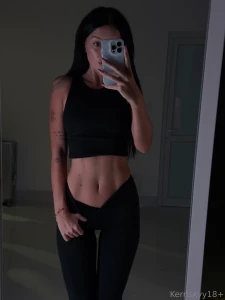 Guess what i m almost seeing my abs now all those workouts are finally