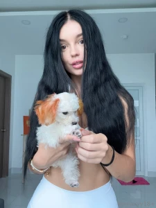 Get ready to see more pictures of my new dog i hope you love her as part 1