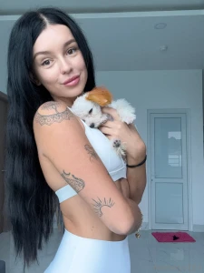 Get ready to see more pictures of my new dog i hope you love her as