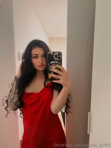 I love this red short dress i immediately feel more attractive and