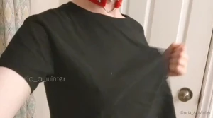 Just having fun today with no bra