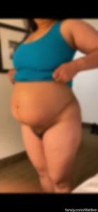 Pregnant mom mommy fat belly knockedup milk milf darkareolas hugetits part 1