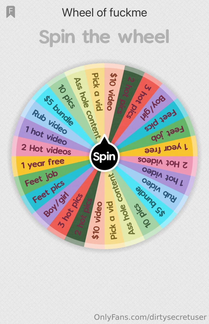 Happy 2024 enjoy my amazing techni-coloured wheel this wheel is 