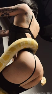 Don t be afraid we won t bite lingerie stockings mistress goddess