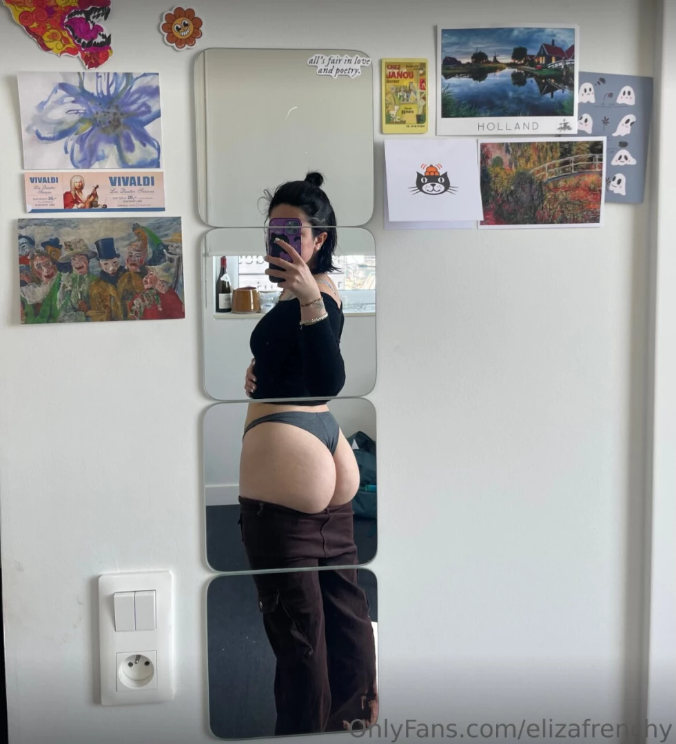 Hi i m elizafrenchy your sweet and spicy french girl daily posts solo 