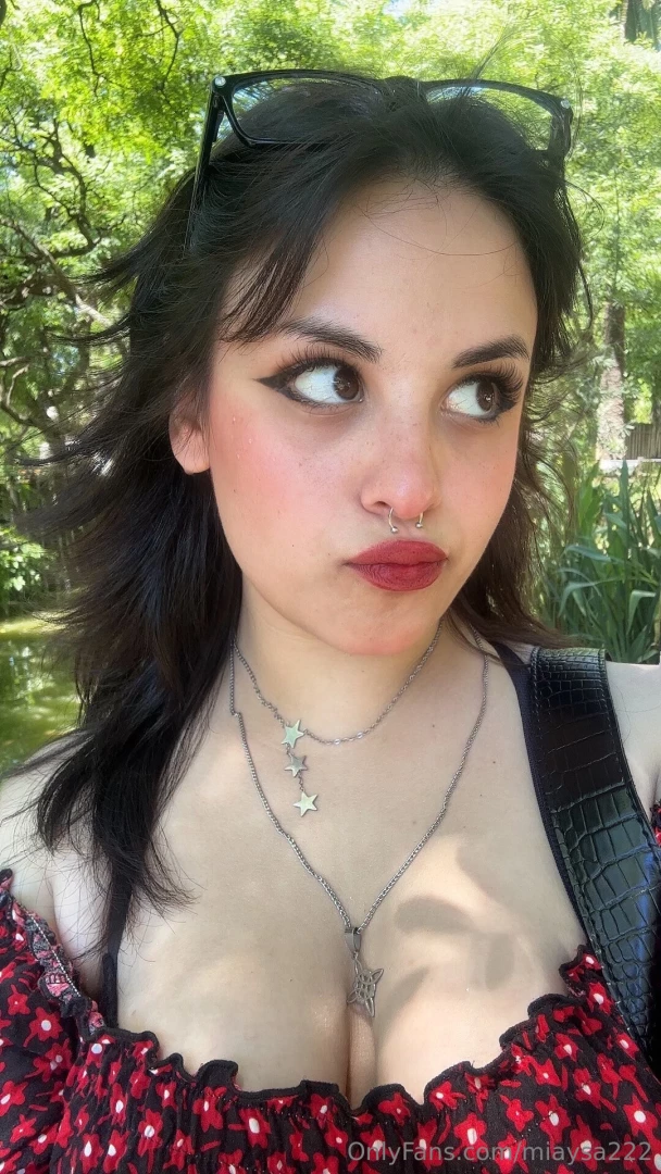 I always fantasize about doing it in a place with a lot of nature 