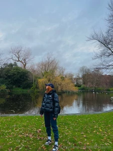 Took a stroll by the lake today the air was crisp the ducks were