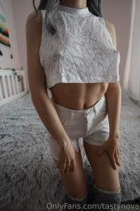 Oops i may have forgotten to put on a bra