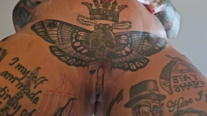 Tattytyler squirts on me before giving me a nice footjob blowjob