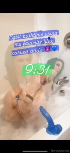 9 31 bathtub dildo fuck session watch me get horny while in the tub