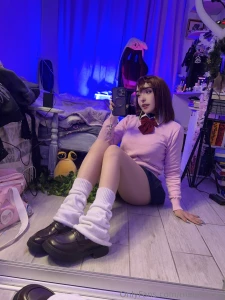 New cosplay momo ayase from dandadan