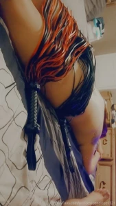 Want to see what happens when ive been a brat how many licks would you