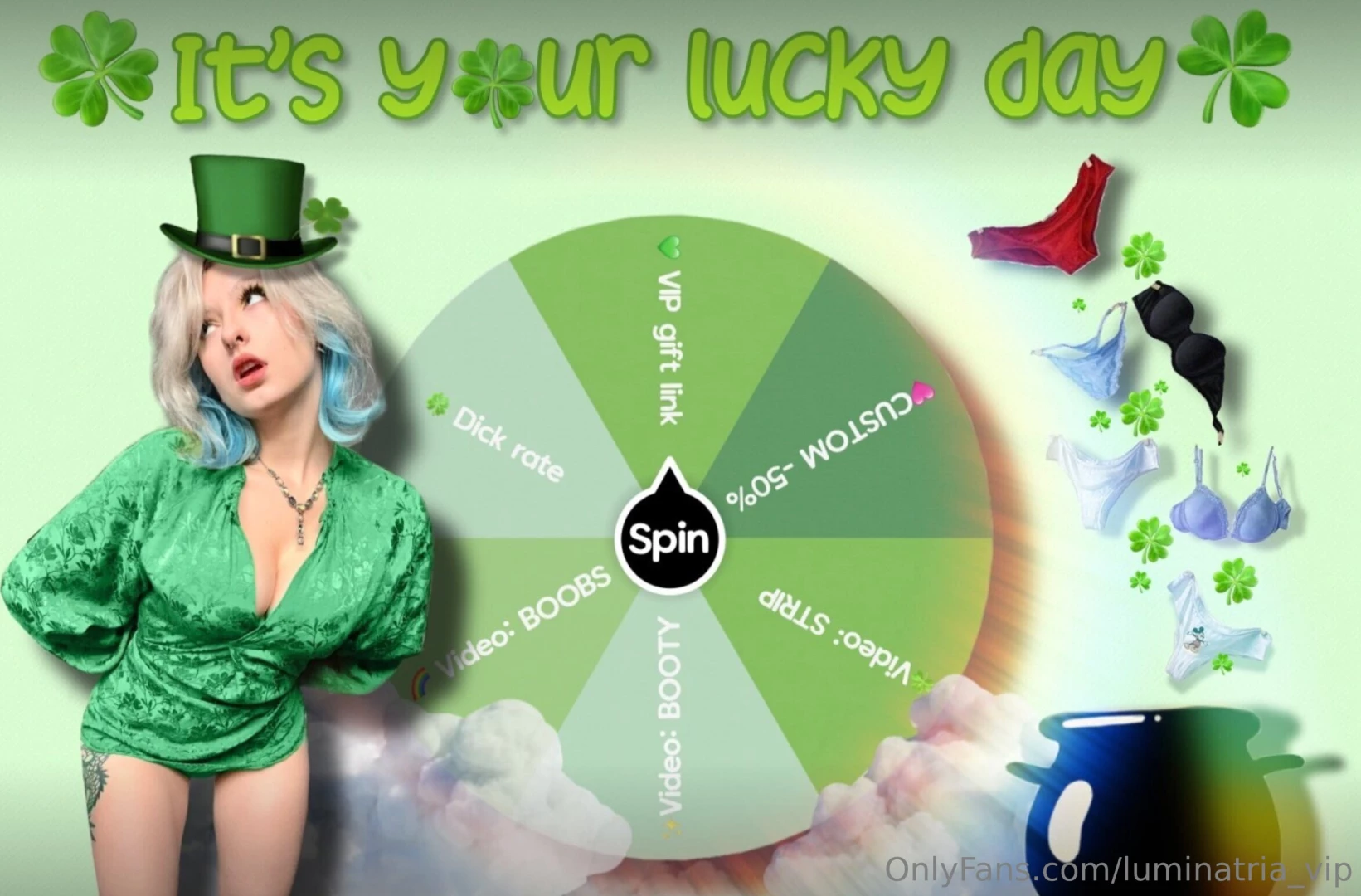 You will definitely be lucky today this wheel brings luck to everyone 