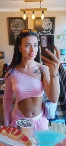 I dance and sometimes like to do naked yoga it makes me look so fresh