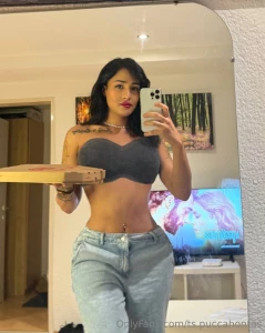 Pov your girl brings you your snack not know she is your true snack