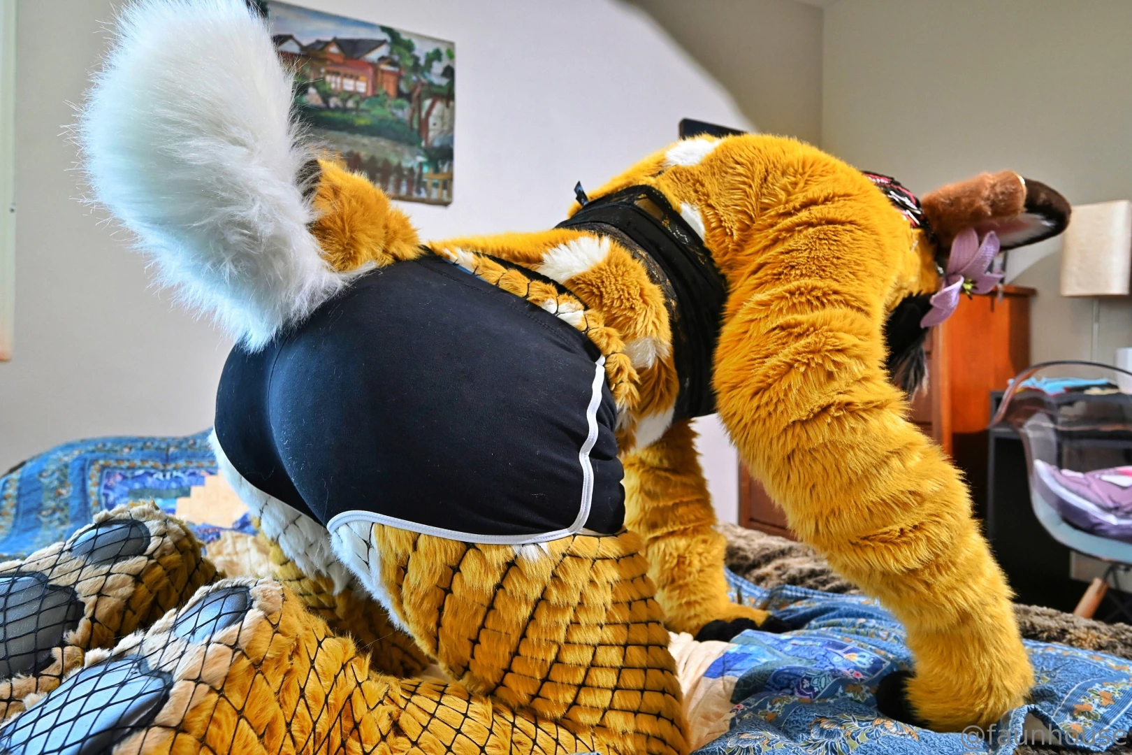 I love my new fishnets so much 