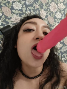 Bb do you want to see how i suck my whole dildo
