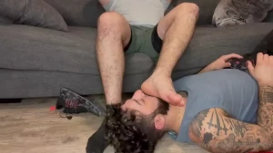 Master drew finally rewards me with getting to take his socks off his