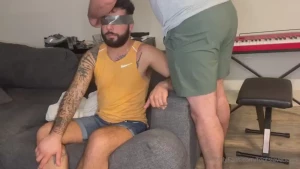 When master drew blindfolds me the only choice i have is to listen to