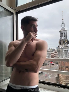 It s getting hot over here so i have opened up the balcony i m