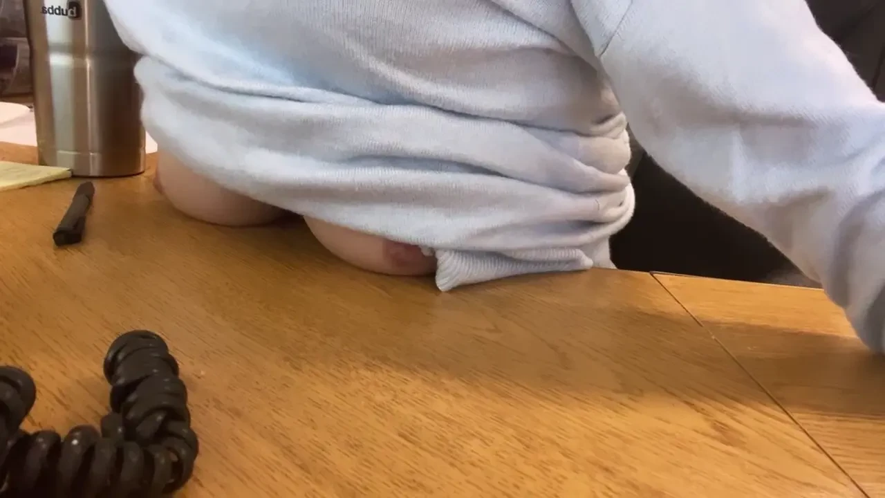 Happy smush your boobies on your desk tuesday i ll be on cb for my part 2 