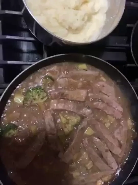 Making beef teriyaki but i realized i didn t have rice so i m making 