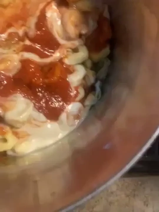 My dad came over to watch football aww i m making yummy tortellini and part 1 