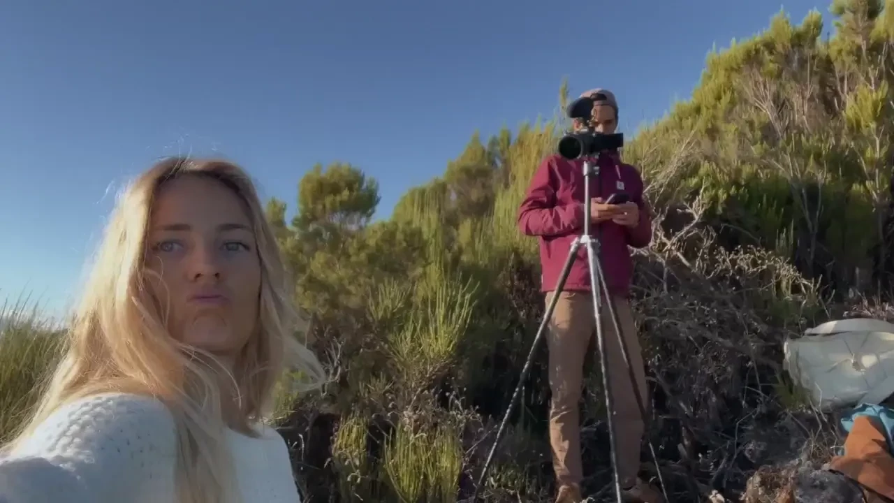 Above a sea of clouds 