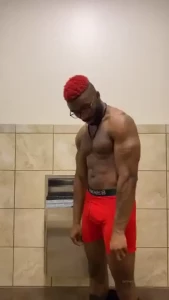 Just fooling around after my workout