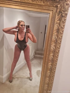 Pvc turns me on tight wanna see this shot from the back