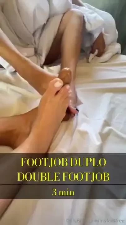 Footjob duplo doubl footjob 