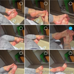 Foot massage massagem nessas solinhas deliciosas