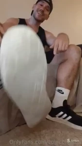 Foot cleaner foot worship - 15 min my bro and i spent all day in the