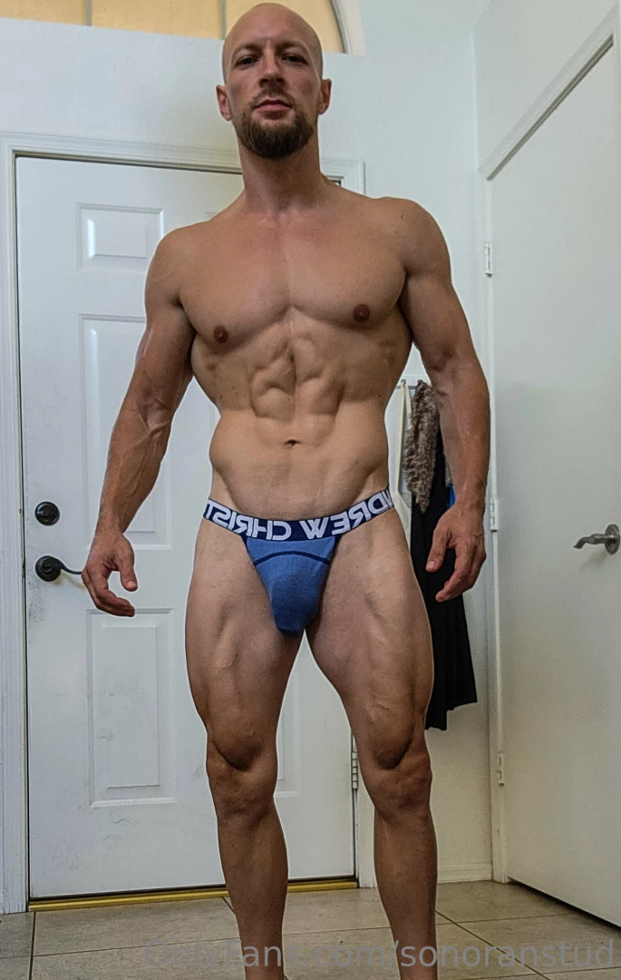 How do you like my jockstrap poor little pouch has to hold all that part 2 