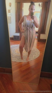 Sometimes the goddess dresses like one