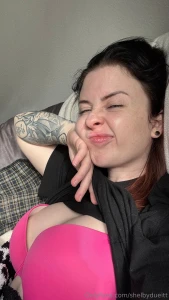 Casual cover-up with a not-so-casual reveal