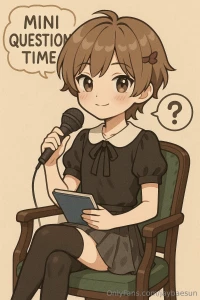 Mini question time with jaybaesun just a tiny little question but i