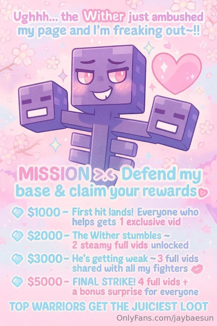 Ughhh the wither just ambushed my page and i m freaking out he s 