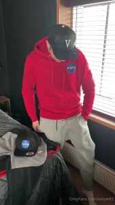 vstyle83 - What a load on this nasa cap looks so delicious should i shoot some 