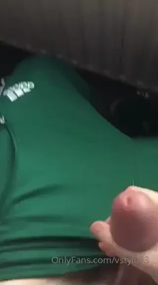 Love my green adidas trackies 