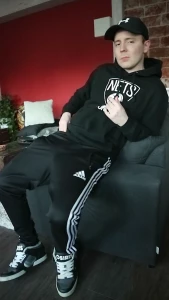 vstyle83 - Just me and a nice jerk-off session in my adidas trackies 